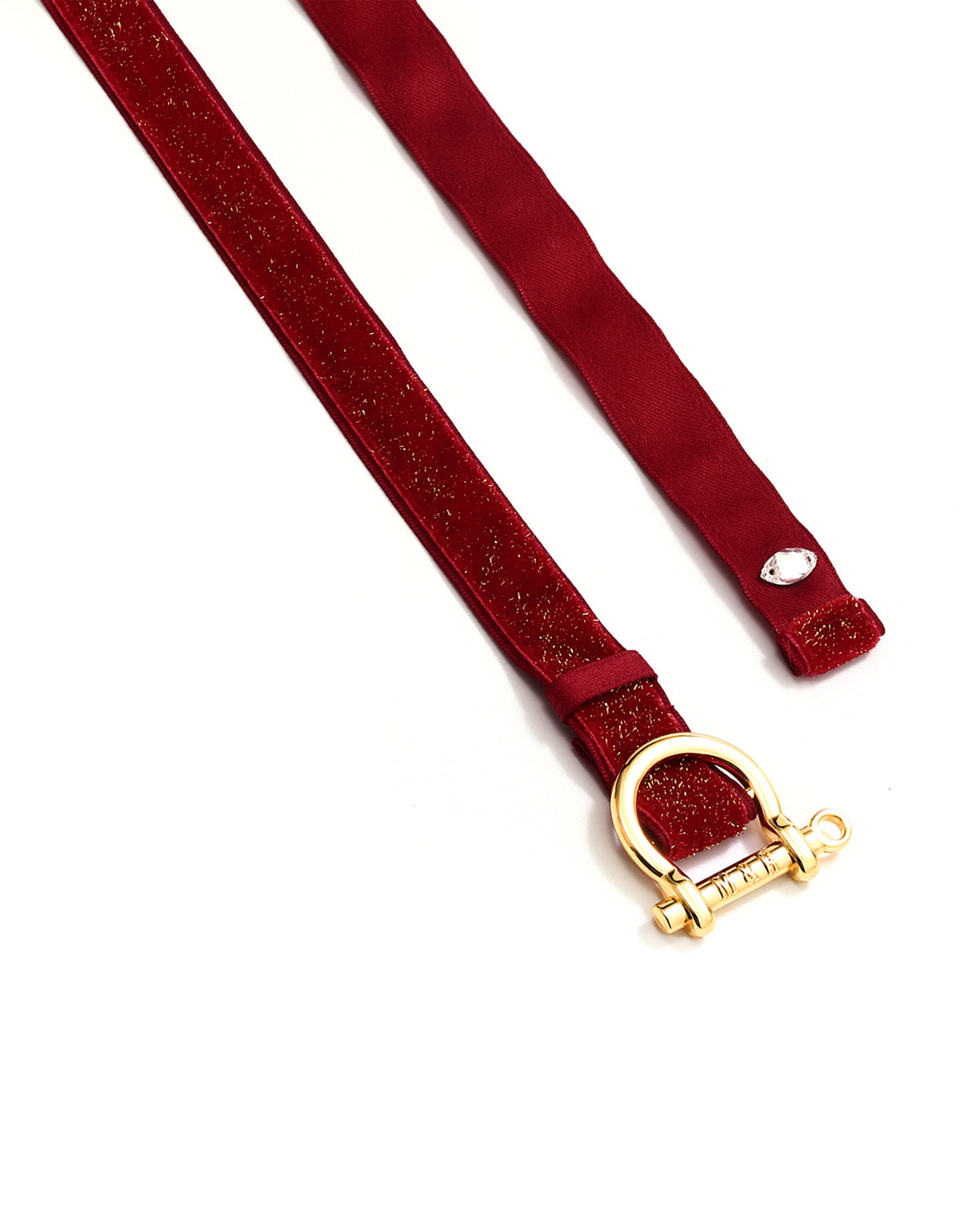 MARCH&RALLY VELVET CHOKER THE GLIMMER