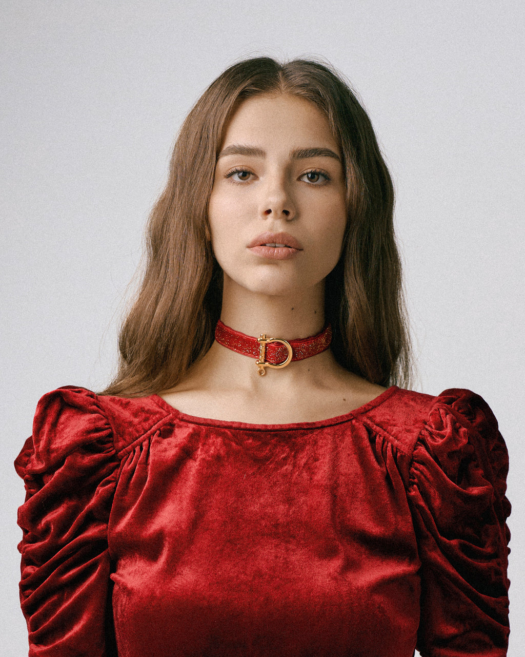 MARCH&RALLY VELVET CHOKER THE GLIMMER
