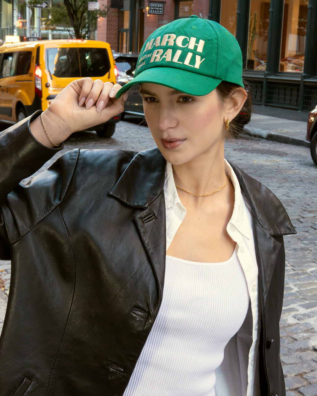 MARCH&RALLY THE DAILY COTTON CAP SPORTING GOODS