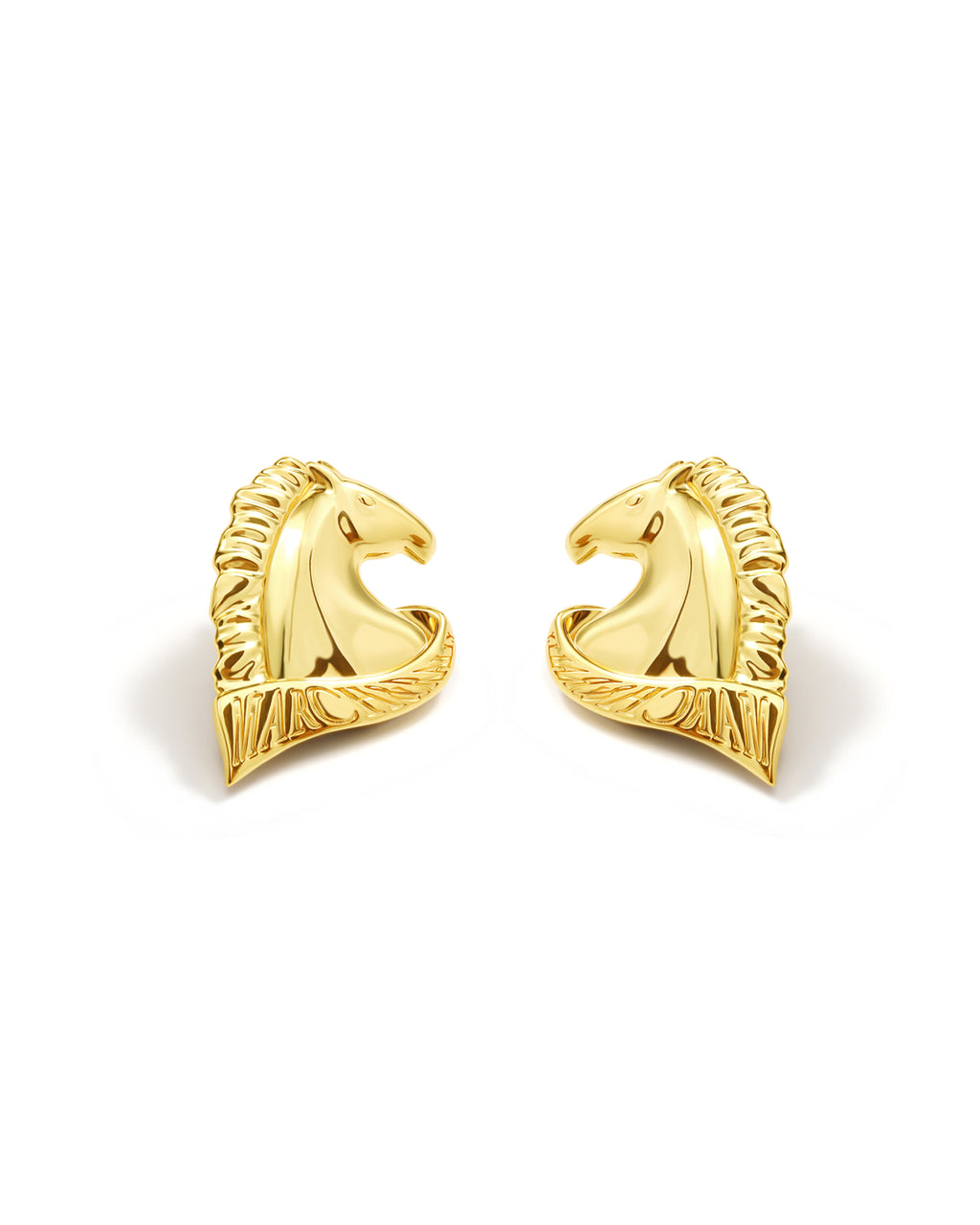 MARCH&RALLY THE COLLECTOR'S EDITION HORSE EARRINGS RUN WITH FORTUNE