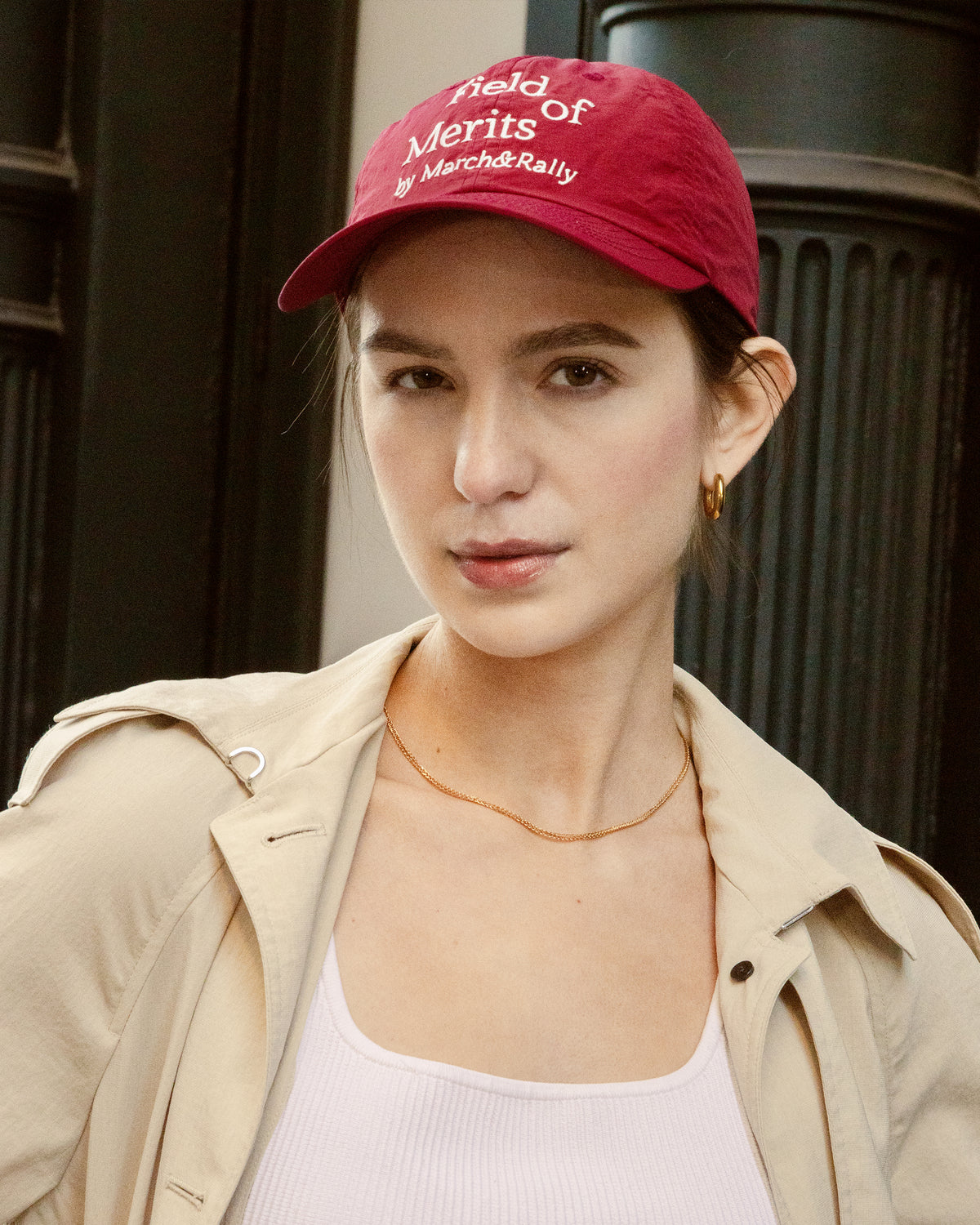 MARCH&RALLY THE STREETWEAR NYLON CAP FIELD OF MERITS