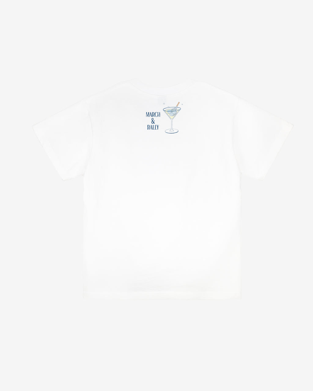MARCH&RALLY THE CLASSIC COTTON T-SHIRT TENNIS FIRST